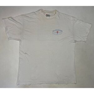 VTG Insurance Convention 1995 Thrashed Faded T-shirt Men Large 90s Single Stitch